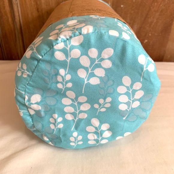 Full/ Queen Ultra Soft Blue Patterned 3 Piece Duvet Cover - Picture 6 of 7